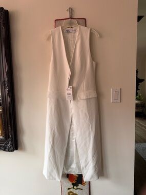Stunning “ZARA” Long  Vest Coat
